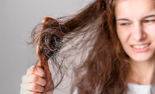 Frizzy hair